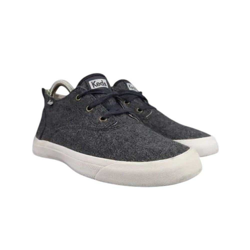 Keds Shoes Women 6 Sneaker Triumph Mid Casual Wool Lace Up Grey Lifestyle Active